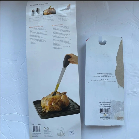 Pasta Tool + Roasting Baster Angled Fan 2 Pieces Kitchen Items ~ - Picture 3 of 7